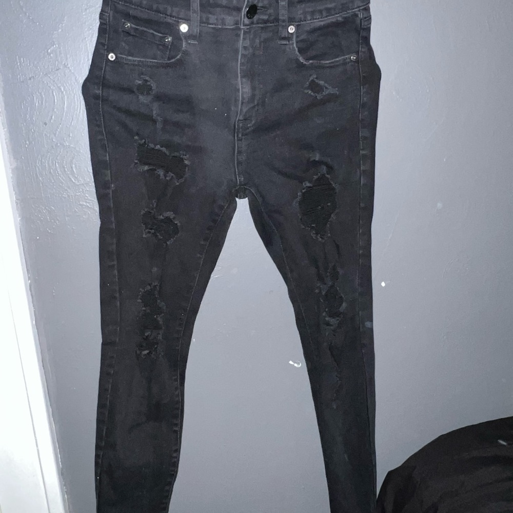 Black ripped Aeropostale Jeans